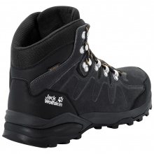 Jack Wolfskin Buty trekkingowe Refugio Mid Texapore (skóra zamszowa, wodoodporne) szary męski